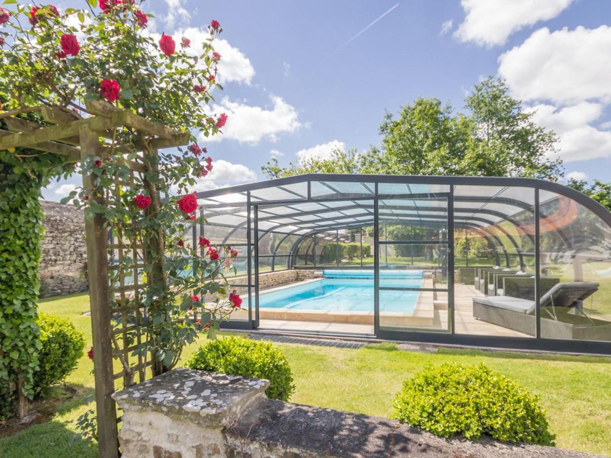 Gite De Charme Avec Piscine Chauffee Et Wifi - 2 Chambres - Fr-1-306-803 Chateauthebaud 외부 사진